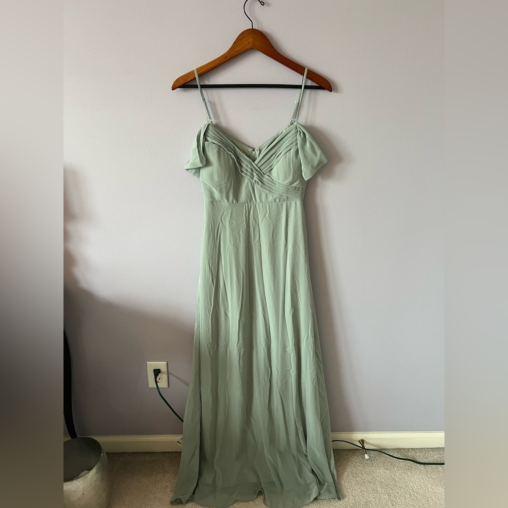 Birdy Grey Sage Spence Convertible Bridesmaid Dress